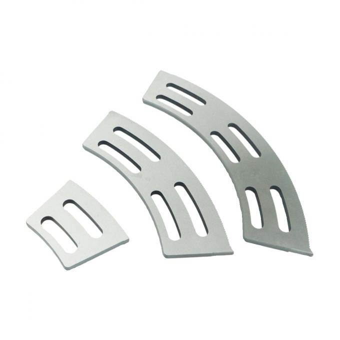 SKD-11 Cornice ondulata coltello a fessura OEM / ODM Arco a forma di scatola di cartone Macchina serrated Slotter Blade 2