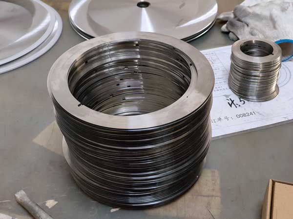 Macchine di taglio del carburo di tungsteno coltello lame circolari industriali per il taglio del cartone per impianti di produzione 3