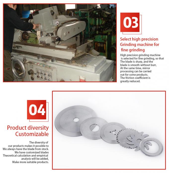 450 Modello di tagliacarte Lame in acciaio ad alta velocità per il taglio di carta di precisione 1