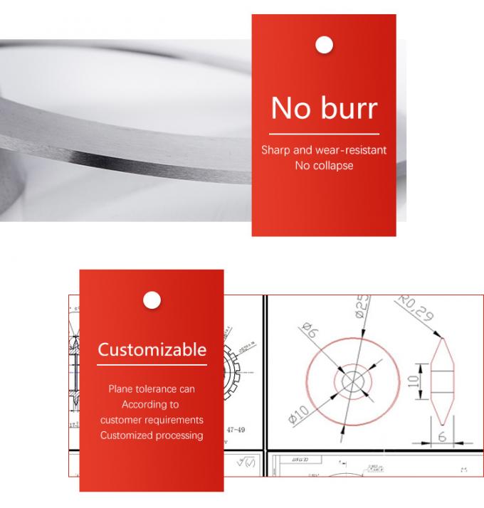 450 Modello di tagliacarte Lame in acciaio ad alta velocità per il taglio di carta di precisione 2