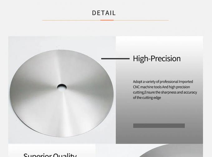 Convertitore di carta Legno circolare seghe lame per la macchina di taglio di carta tissuto 0