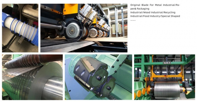 SENDA Lamina di taglio tondo lamina di taglio industriale lamina circolare lamina per la macchina di taglio del nastro di carta 4