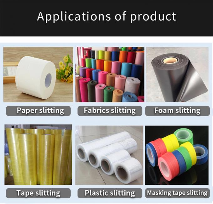 Specializzata nel taglio su misura di coltelli rotondi lame della macchina da taglio di pellicola di carta, plastico, coltello da taglio alimentare 0