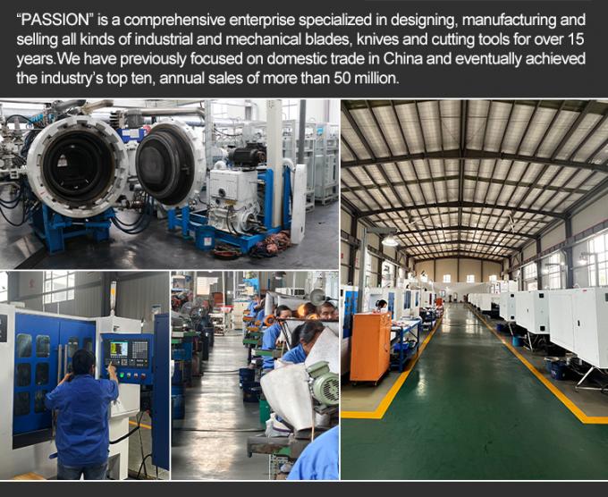 Linea di taglio Lama di carta ondulata per il taglio del cartone Rasoio circolare Coltello da taglio per macchine di taglio di rotoli di carta Lame 5