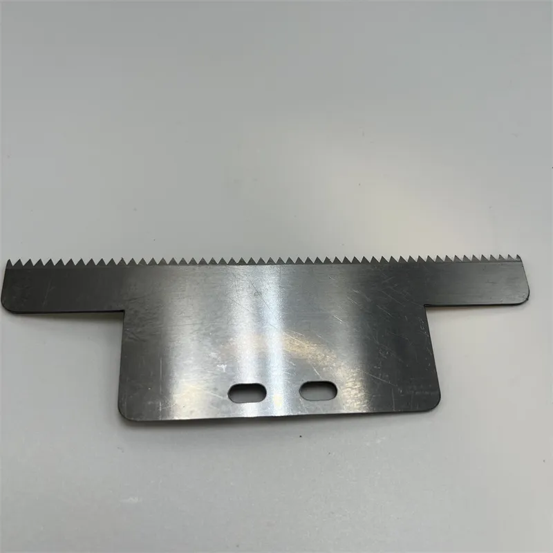 Coltelli di taglio di carta di plastica Lame da taglio dentale Imballaggio denti dentellati Lama da segatura 1