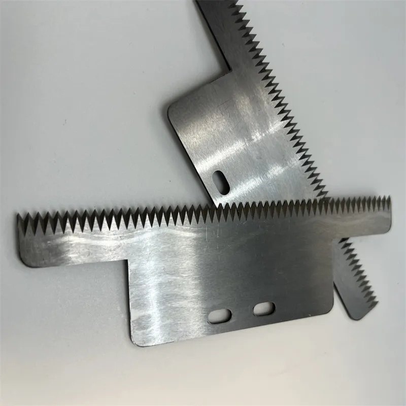 Coltelli di taglio di carta di plastica Lame da taglio dentale Imballaggio denti dentellati Lama da segatura 2